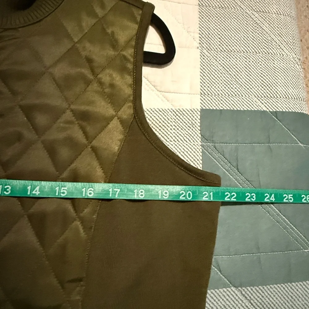 ๐ 2 for $12 Susan Graver Zip Vest Sweater MED- EUC! - Picture 7 of 8